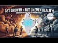 GST Growth : An Uneven Reality! | Fiscal Federalism in Crisis Explained #upsc #gst #currentaffairs