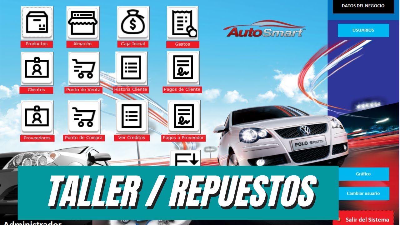 SISTEMA PUNTO DE VENTA / TALLER Y REPUESTOS
