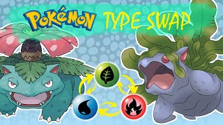 Pokemon Starter Type Swap/Regional Variant (Kanto Region) - Venusaur, Charizard, Blastoise