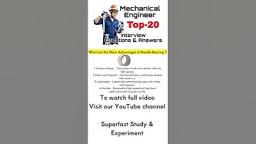 Mechanical Engineer Technical Interview Questions and Answers #Engineering