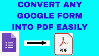 How to convert any google form into pdf easily screenshot 3