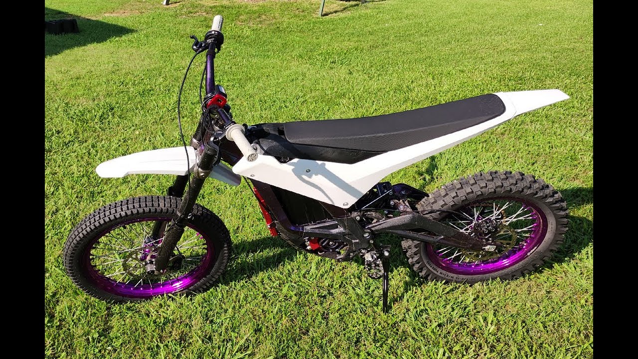 ko moto surron stock battery speed run.