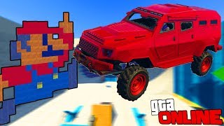 ЗАПАРКУРЬ НА МАРИО, ЧТОБЫ ПОБЕДИТЬ! (GTA 5 Online Смешные Моменты)