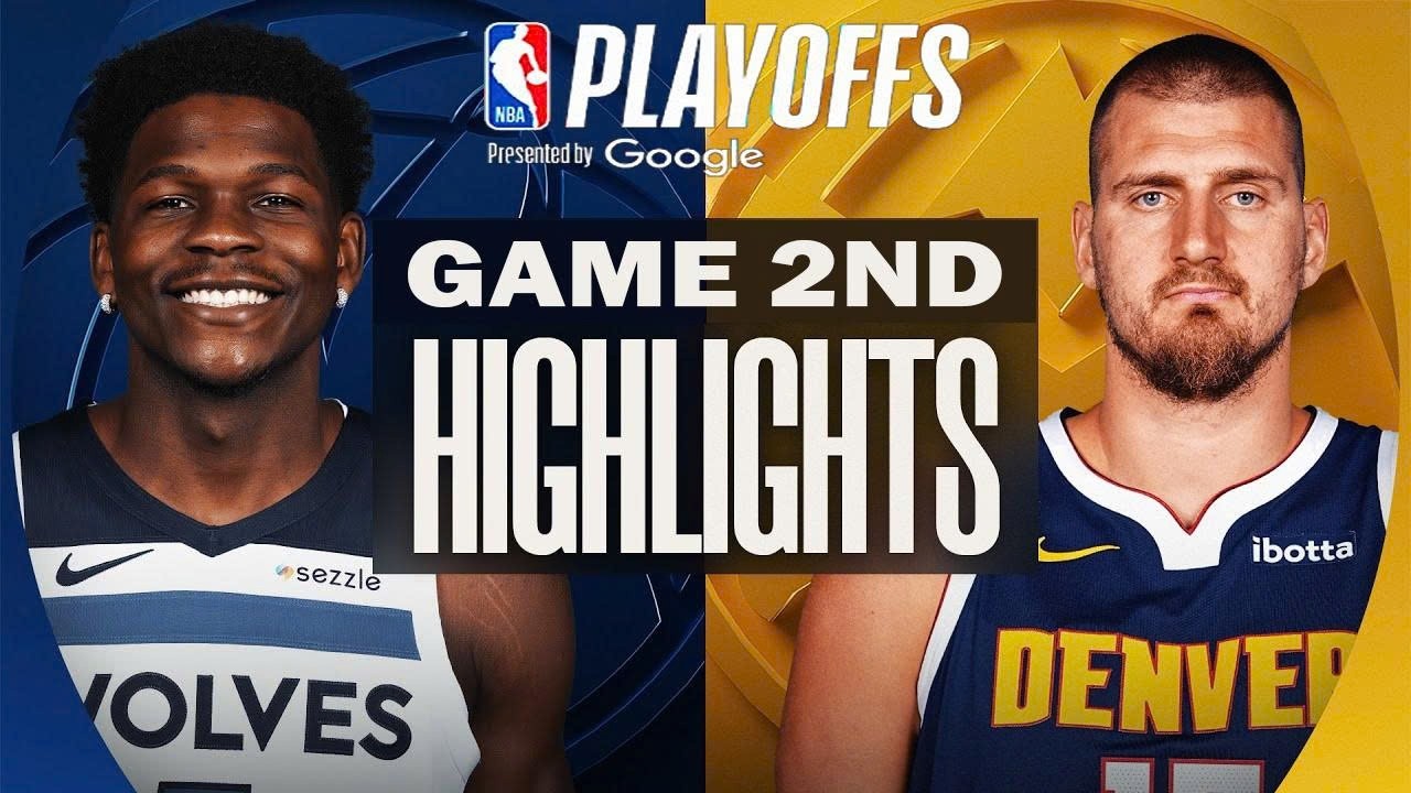 Denver Nuggets vs Minnesota Timberwolves Game 2nd Highlights - April 30 ...
