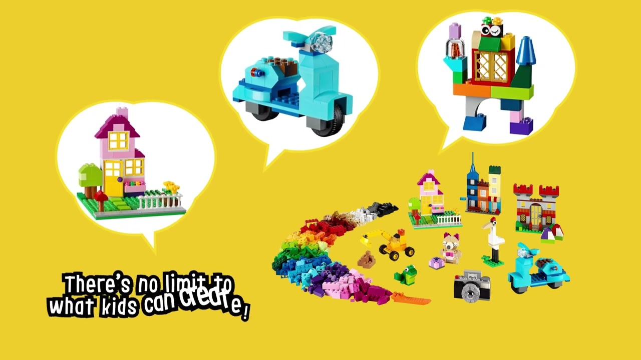 LEGO Classic Large Creative Brick Box 10698 MYER