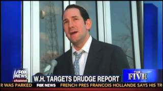 FOXNEWS: Is DRUDGE REPORT on White House Enemies List? 4/4/13 - The Five