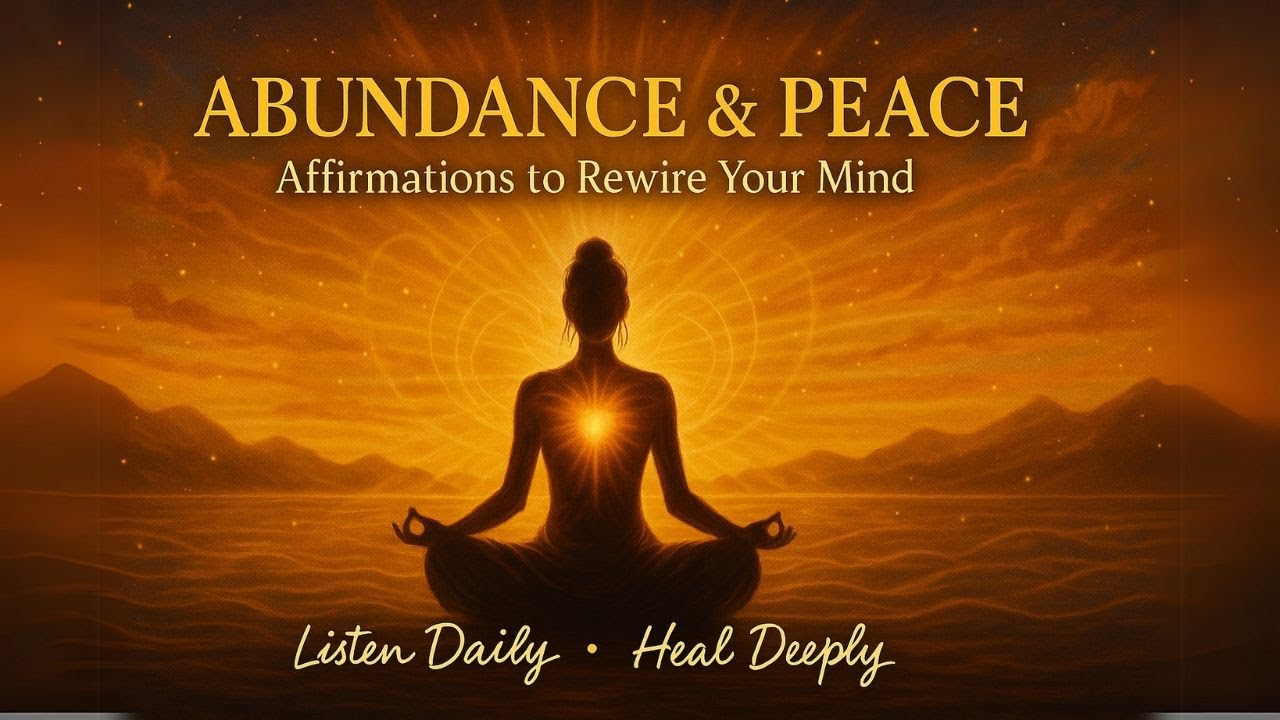 Abundance & Peace Affirmations to Rewire Your Mind 🌿 (Listen Daily ...