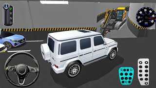 New White G-Wagon Muscle Car For Parking - 3D Driving Class 2025 - Gameplay Car Android iOS screenshot 5