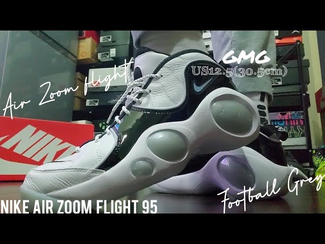 Nike Zoom flight 95, More Uptempo and Penny 2 Football Grey aka