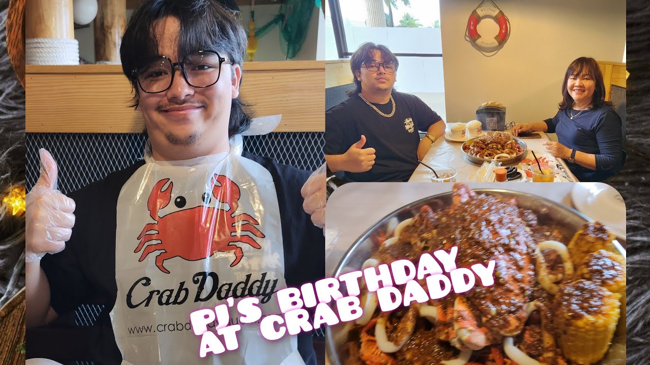 NEW CRAB DADDY ON GUAM || BIRTHDAY DINNER WITH PJ