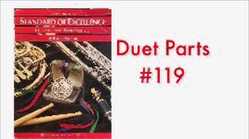 Standard of Excellence Book 1 for Trombone Duet Parts #119