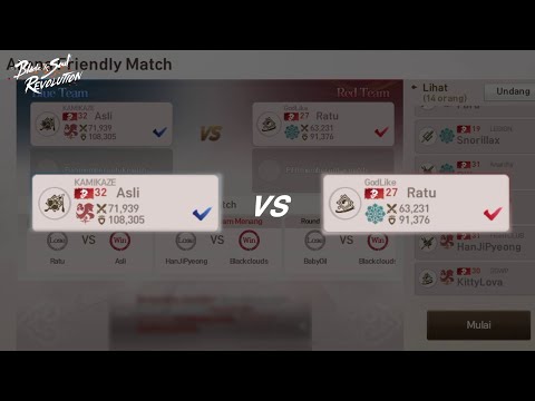 [Blade&Soul Revolution] Clan Challenge Match with Asli vs. Ratu