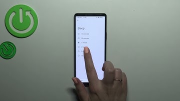 How to Change Screen Timeout on SONY Xperia 10 V