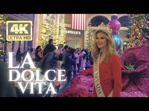 BELLAGIO Las Vegas Casino walk [4K] - Luxury Vegas Hotel