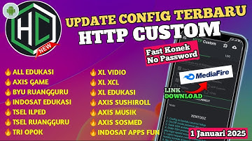 Update Config Http Custom Terbaru All Operator | Fast Konek, Speed Kenceng | 23 September 2024