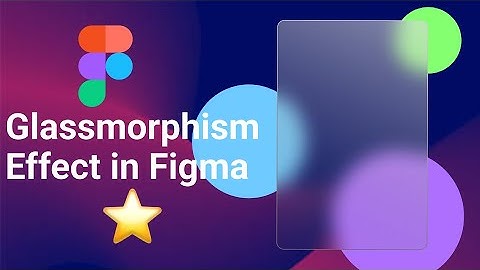 🔥 Glassmorphism Effect Design in Figma | Modern UI Trend 2025 Tutorial