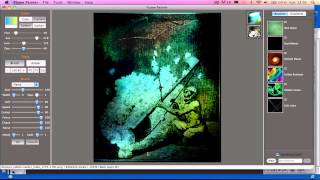 Painting on an image with Flame Paint