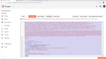Blogger Template Uploading XML Error | Fix for XML error in Blogger | how to upload new theme on blo