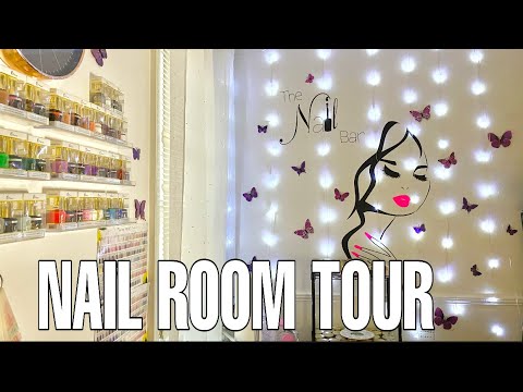 NAIL ROOM TOUR, BEGINNER NAIL TECH