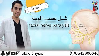 علاج العصب السابع || Bells Palsy Physiotherapy