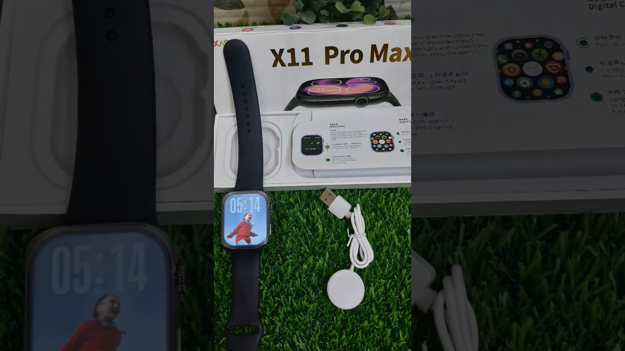 Laxasfit X11 Pro Max Smart Watch Amoled Display Bluetooth Calling