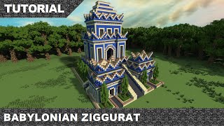 Minecraft Babylonian Ziggurat Tutorial & Download