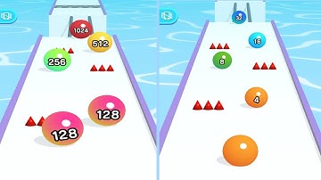 Ball Run 2048 GamePlay - Android-IOS Walkthrough (14-16)