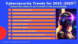 Cybersecurity Trends for 2023 - 25 | cybersecurity roadmap , cybersecurity roadmap, cybersecurity