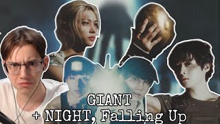 :    Stray Kids? "GIANT" & "NIGHT", "Falling Up"  -  [Reaction]