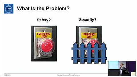 Henrik Sandberg: Secure Networked Control Systems - Closing the Loop over Malicious Networks