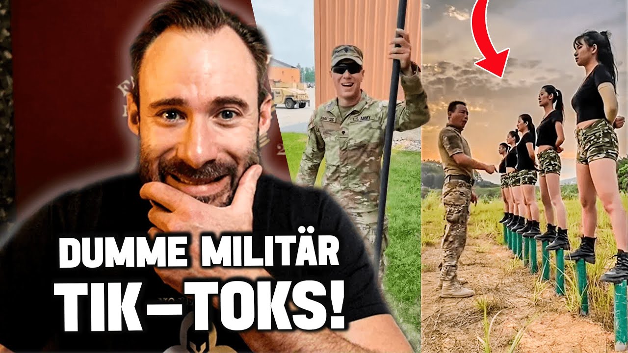 DUMME MILITÄR TIK TOKS! - Bundeswehr-Soldat reagiert auf die LUSTIGSTEN Soldaten | Otto