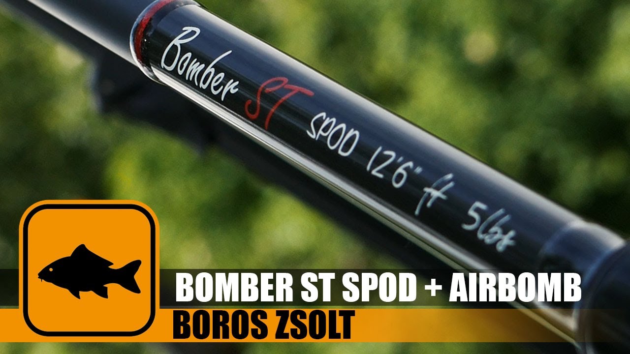 Boros Zsolt - Prologic Bomber ST Spod horgászbot és Prologic Airbomb etetőrakéta