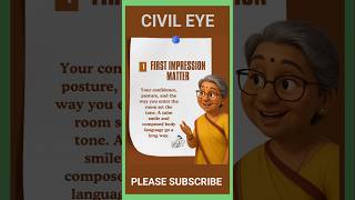 FIRST IMPRESSION MATTER #shorts