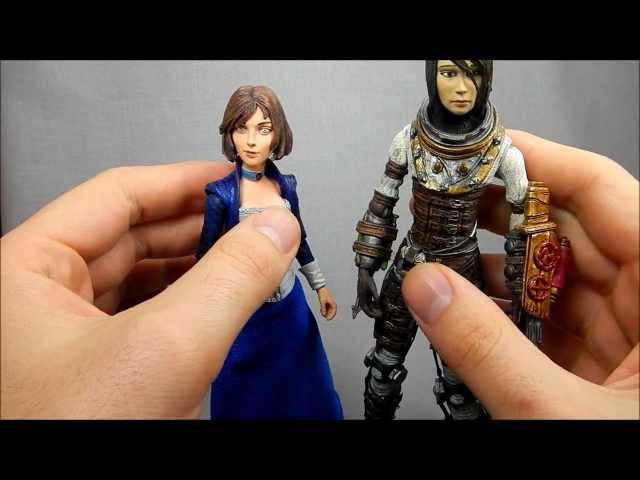 NECA Bioshock Infinite Elizabeth Review - YouTube