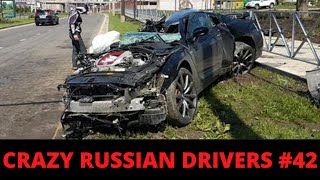 RUSSIAN DASHCAM- Crazy Drivers Car Crash Compilation #42