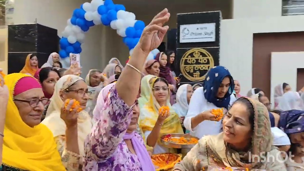 ਮਹਾਨ ਨਗਰ ਕੀਰਤਨ ਗੁਰੂਦੁਆਰਾ ਦਸ਼ਮੇਸ਼ ਨਗਰ ਗਲੀ ਨੰ. 3 ਮੋਗਾ, ਗੁਰੂ ਨਾਨਕ ਦੇਵ ਜੀ ਦੇ ਪ੍ਰਕਾਸ਼ ਪੁਰਬ ਦੇ ਸਬੰਧ ਵਿੱਚ।