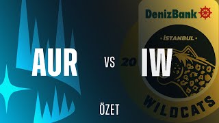 İnfo Yatırım Aurora (AUR) vs DenizBank İstanbul Wildcats (IW) Maç Özeti | 2022 Yaz Mevsimi 5. Hafta
