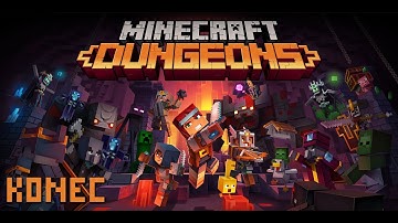 Minecraft: Dungeons | KONEC | Xbox One X Complete Gameplay | Co-op Local Multiplayer