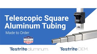 Telescopic Square Aluminum Tubing