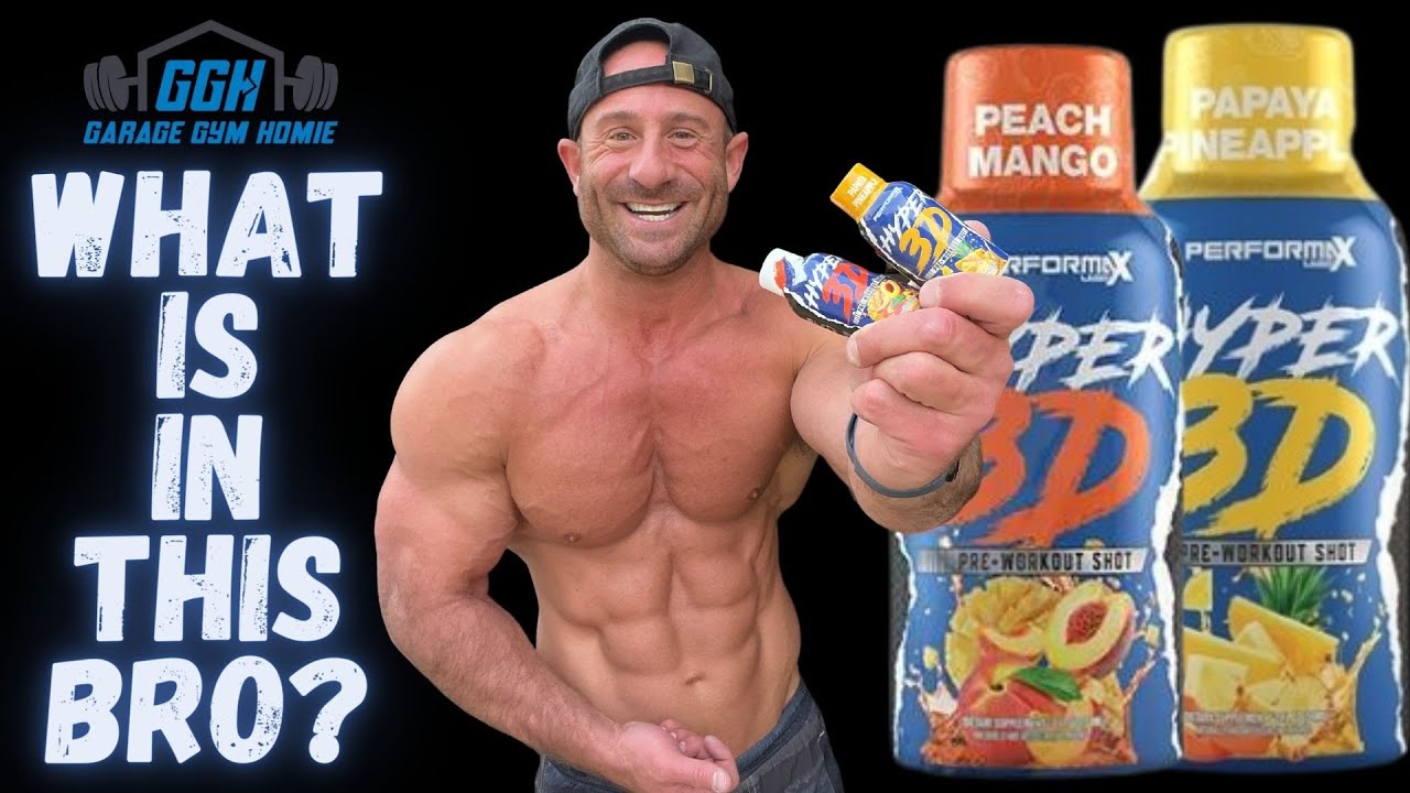 I DID NOT EXPECT THIS! 😁 Performax Labs HYPER 3D Pre-Workout Shot Review