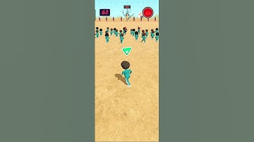 DIY 💔 SQUID GAME 3D PLAY K SNIPER CHALLENGE #squidgame #cute #jondada #shorts