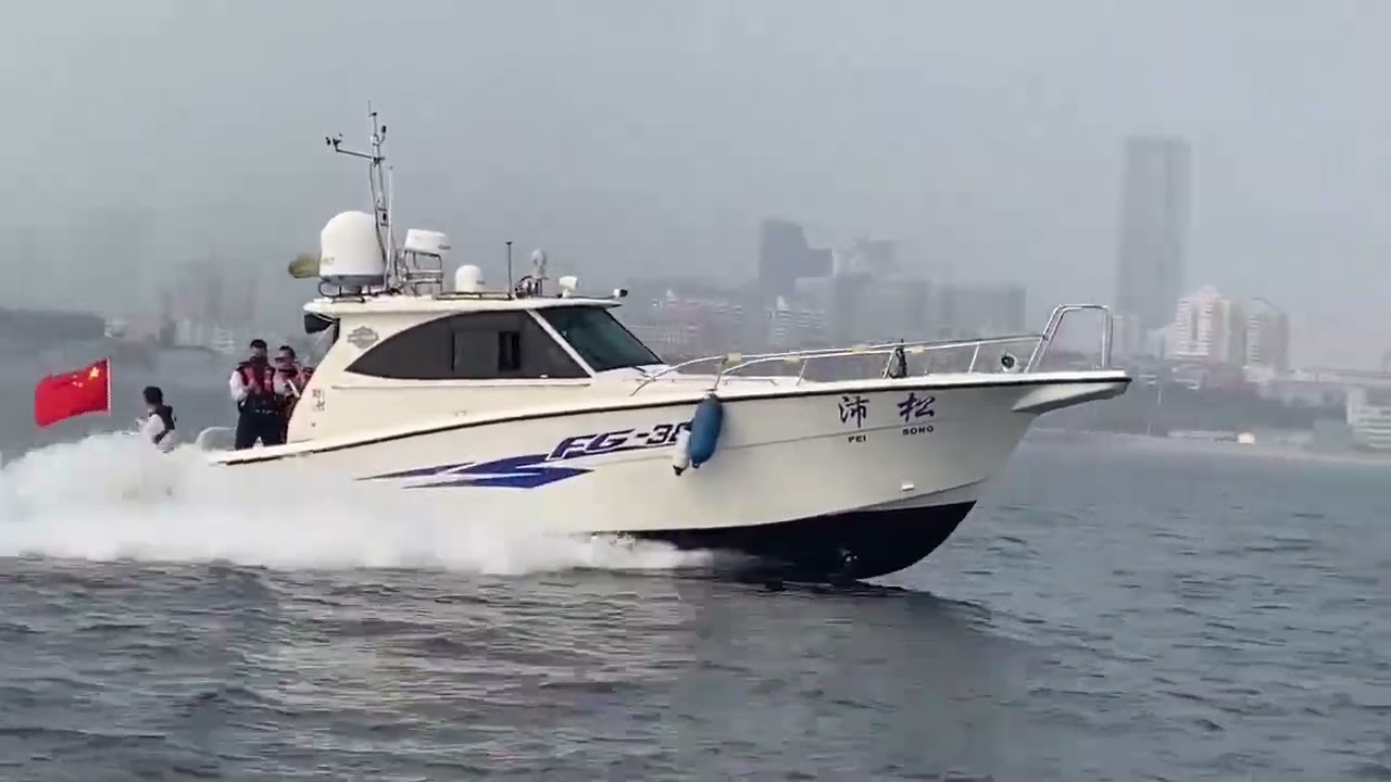 40FT 12m Professional Fishing Sport Boat with Diesel Inboard Engine, Boat, Fishing Boat