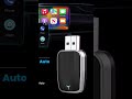 2-in-1 Wired to Wireless CarPlay &amp; Android Auto Adapter