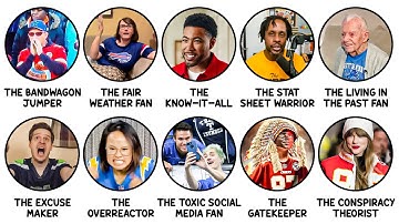 The Worst Types of NFL Fans Explained in 11 Minutes