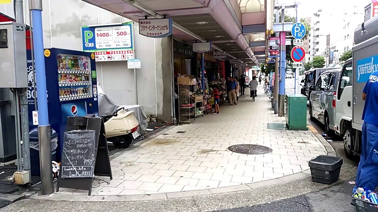 大阪市中央区松屋町バイク駐車場 Youtube