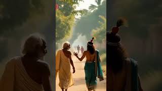 जब भगवान कृष्ण ने अपने गरीब दोस्त सुदामा को गले लगाया 😢❤️ | Krishna Sudama True Friendship Story Thumb