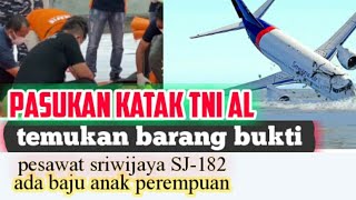 Pasukan Katak Temukan Ik Terang Misteri Jatuh Nya Pesawat Sriwijaya Air Sj-182