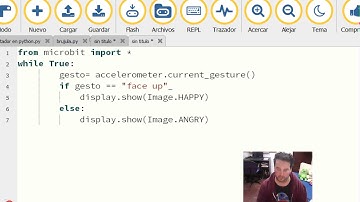 Curso Python para micro:bit - Capítulo 6: El acelerometro