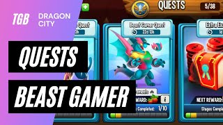 Dragon City Beast Gamer Quest Battles & Puzzle Moves ☆☆☆ screenshot 2