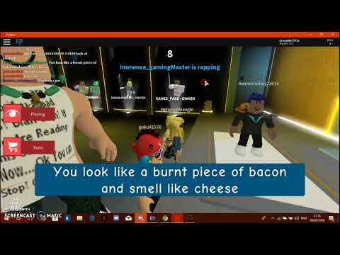 The best lyrics ever! :/ (Rap Battles Roblox)